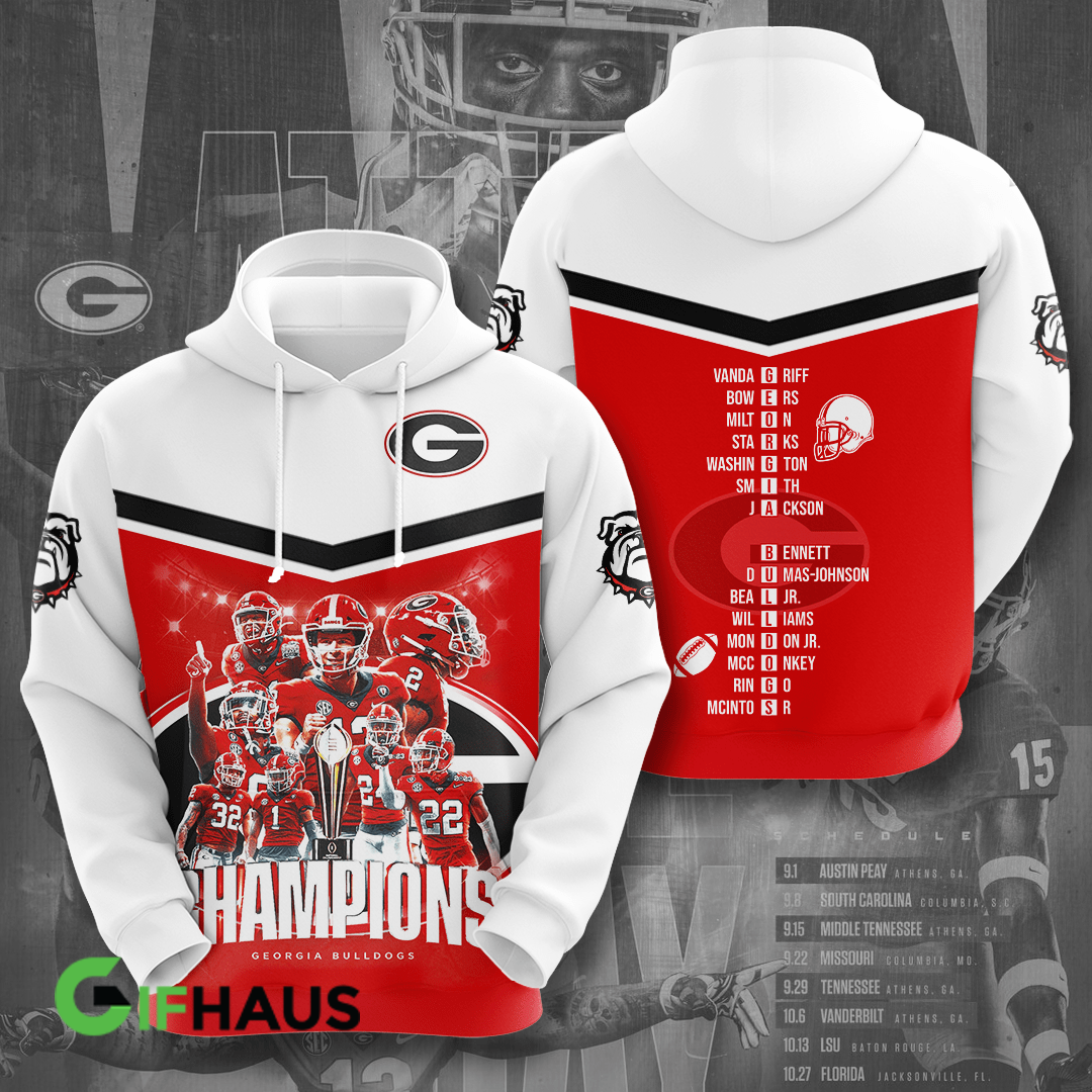 Georgia Bulldogs 2022 National Champions Shirts - v18