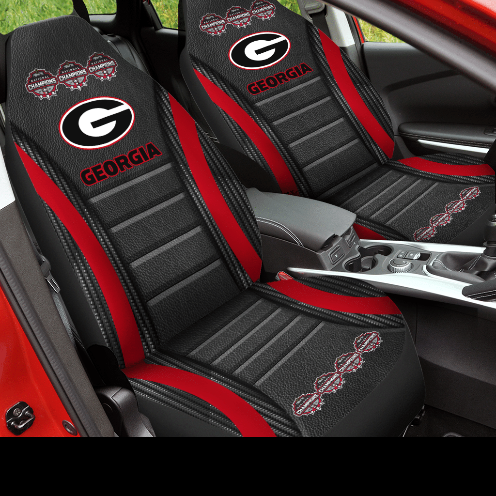 Georgia bulldogs Champion Car Seat Covers (SET OF 2) - v1
