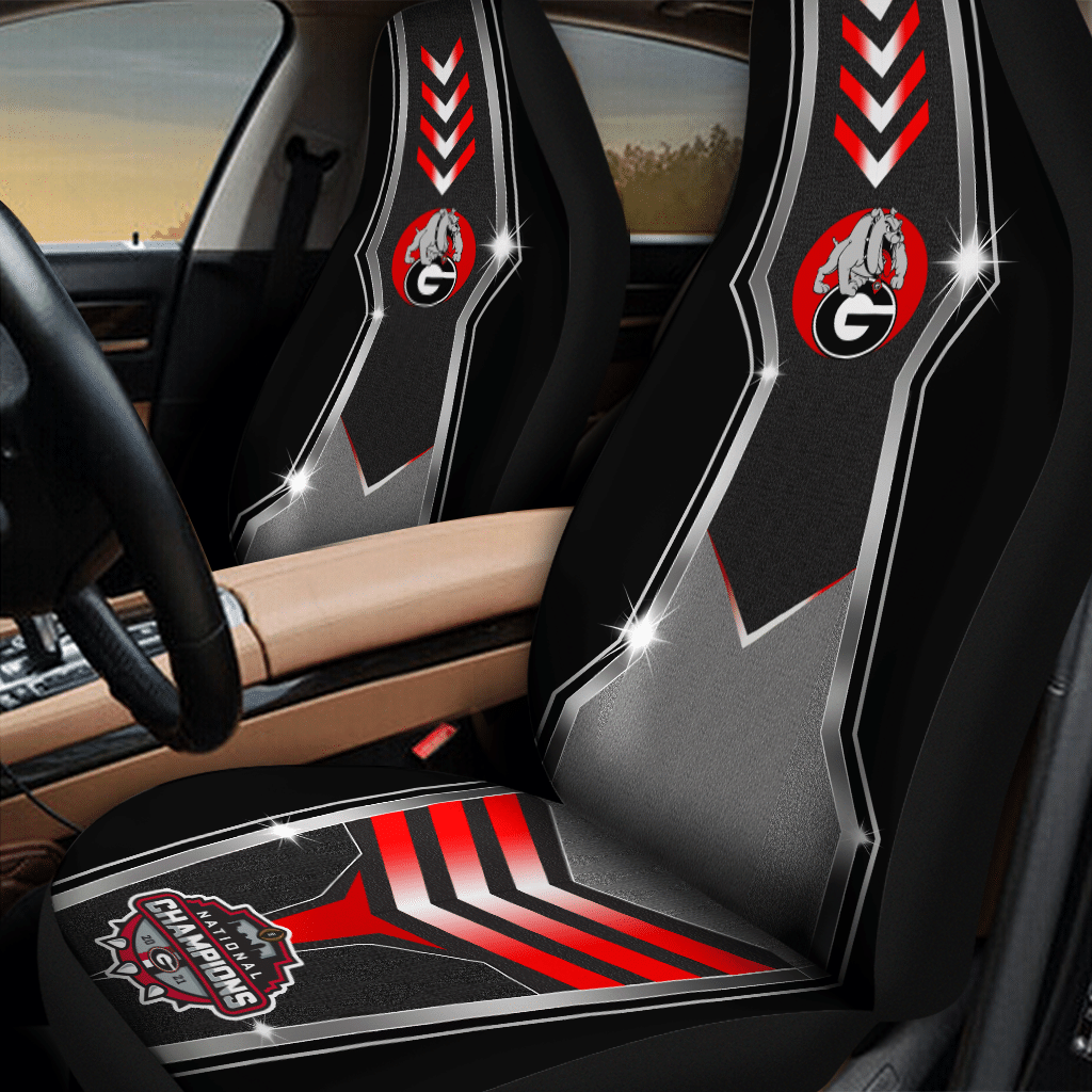 Georgia bulldogs Champion Car Seat Covers (SET OF 2) - v5